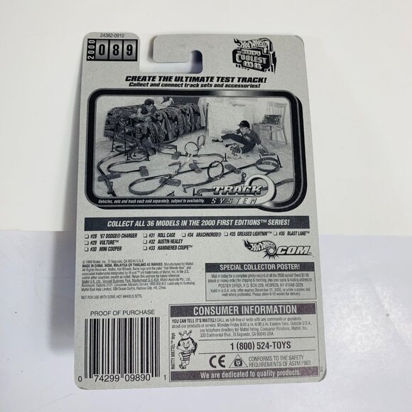 Hot Wheels Lot of 6 Die Cast Cars Mattel VTG Funny Tooned Factory Fresh Legends - Picture 14 of 15